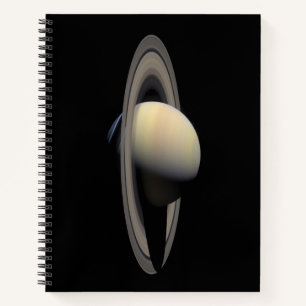 Sunlit Saturn Gas Giant Planet von Cassini Notizbuch