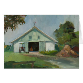 Sunlit Scheune