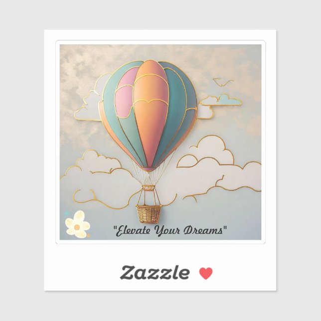 "Sunlit Serenity" Aufkleber (Blatt)