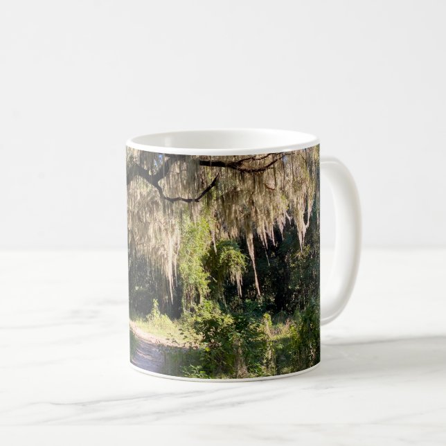 Sunlit Spanish Moss Kaffeetasse (VorderseiteRechts)