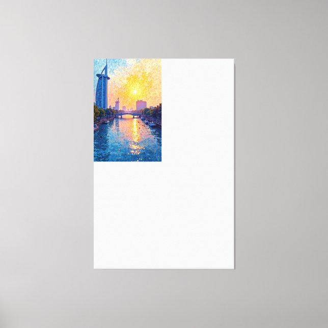 Sunlit Waters Leinwanddruck (Vorderseite)