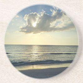 Sunlit Waves at First Light Getränkeuntersetzer