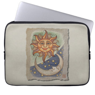 Sunmond u. -sterne laptopschutzhülle