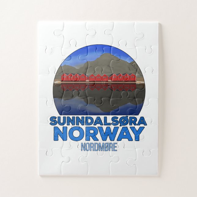 Sunndalsøra Nordmøre Norwegen (Vertikal)