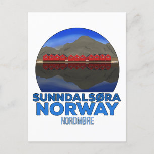 Sunndalsøra Nordmøre Norwegen Postkarte