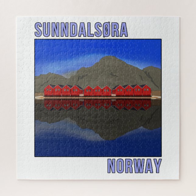 Sunndalsora Norwegen Skandinavien (Vertikal)