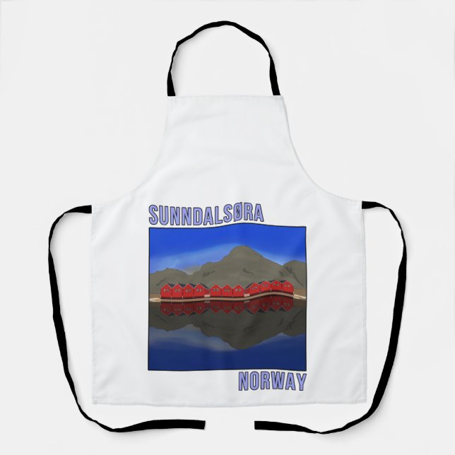 Sunndalsora Norwegen Skandinavien Schürze (Vorderseite)