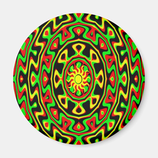 Sunny Aztec Moments... Magnet (Vorne)