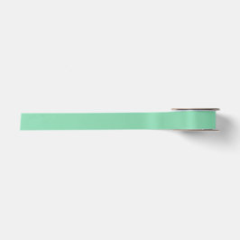 Sunny Beach Green gefärbt Satin Ribbon Satinband
