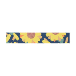 Sunny Bloom Doodles Einladungsbanderole