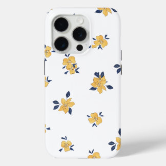 Sunny Bloom - Gelbes Blumenkoffer Case-Mate iPhone Hülle