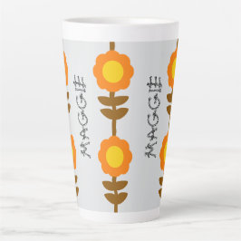Sunny Bloom Latte Mug Milchtasse