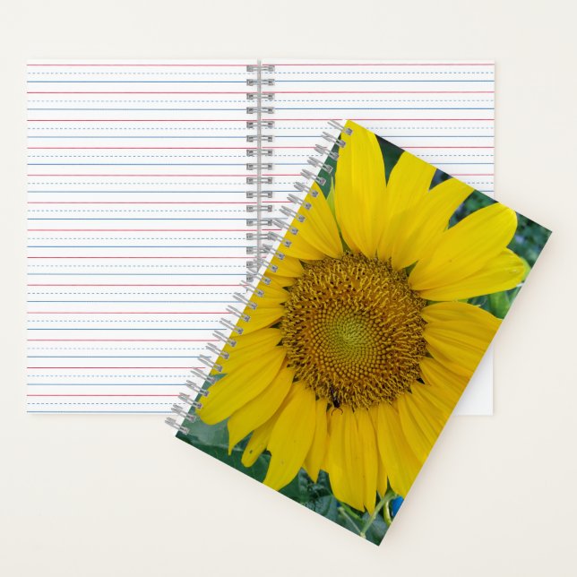 Sunny Blossoms - Carnet photo Sunflower (À l'intérieur)
