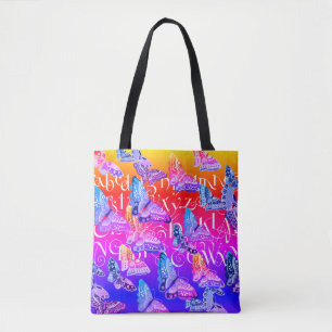 Sunny Boho Butterfly Tasche