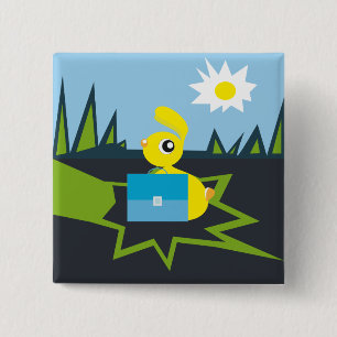 Sunny Bunny Button