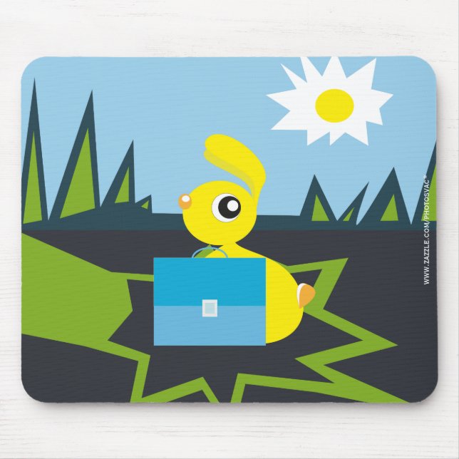 Sunny Bunny Mousepad (Vorne)