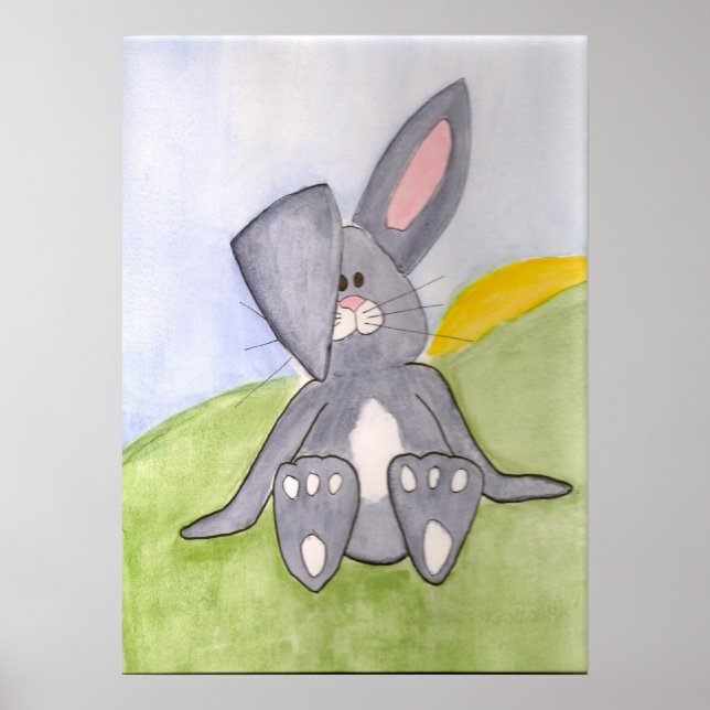 Sunny Bunny Poster (Vorne)