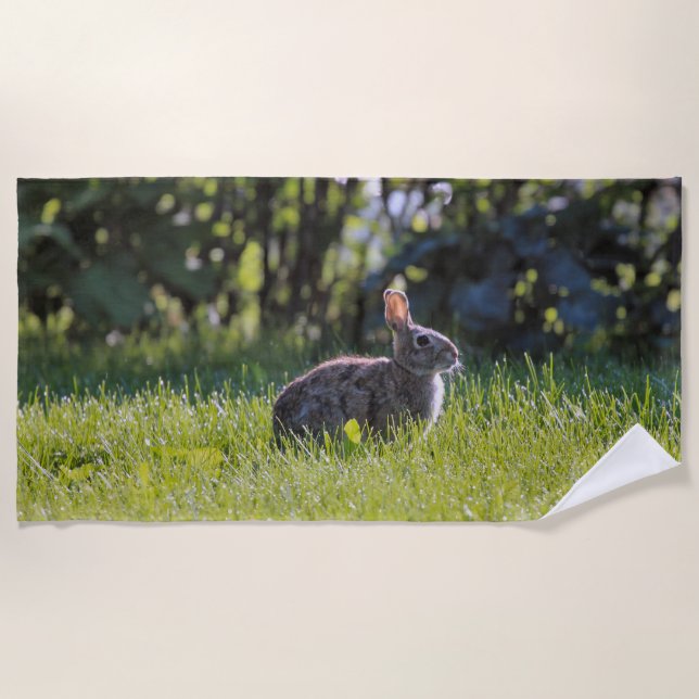 Sunny Bunny Strandtuch (Vorderseite)