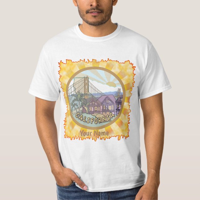 Sunny California T - Shirt (Vorderseite)