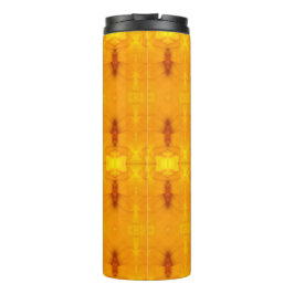 Sunny Daisy Ikat Thermosbecher