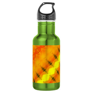 Sunny Daisy Ikat Too Zen Miami Edelstahlflasche