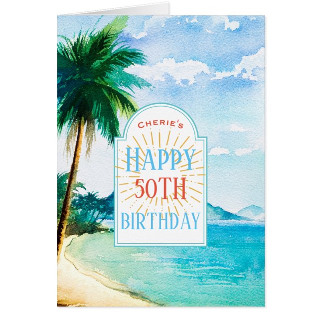 Sunny Day Seabreeze 50e anniversaire (Devant)