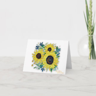"Sunny Day" Thank-you Card Dankeskarte
