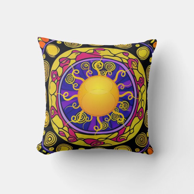 Sunny Daze Kissen (Vorderseite)