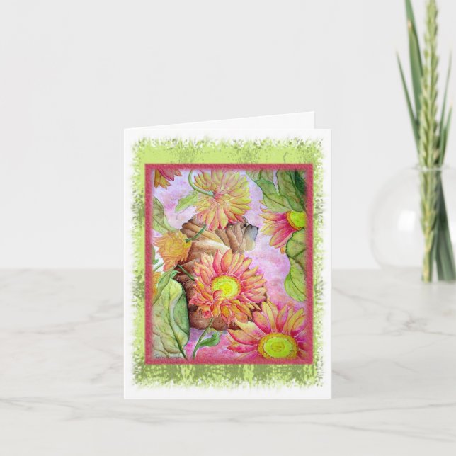 Sunny Daze Notecards Karte (Vorderseite)