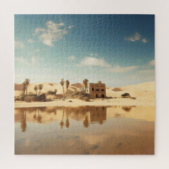 Sunny Desert Oasis (Vertikal)