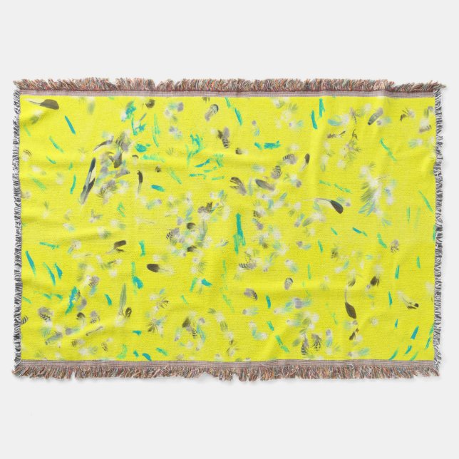 Sunny Flight Throw Blanket Decke (Vorderseite)