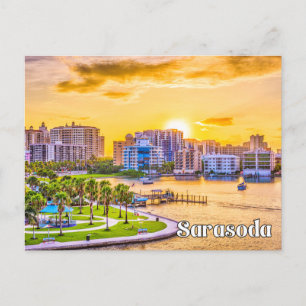 Sunny Florida, USA Postkarte