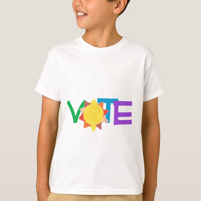 Sunny GOTV Vote Shirt (Vorderseite)