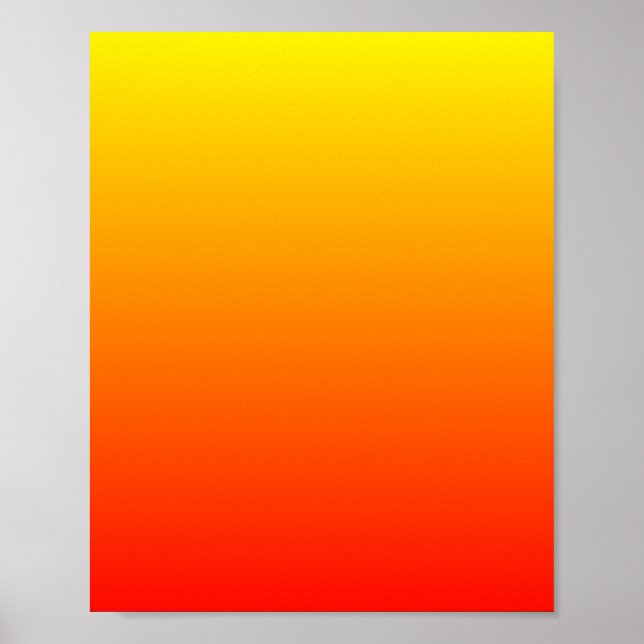 Sunny Gradient Poster (Vorne)