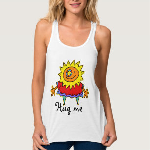 SUNNY LADY Comic Stil + Ihr Backgr. Ideen Tank Top