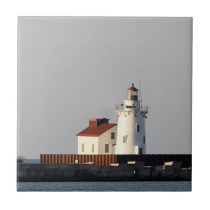Sunny Lake Lighthouse Fliese