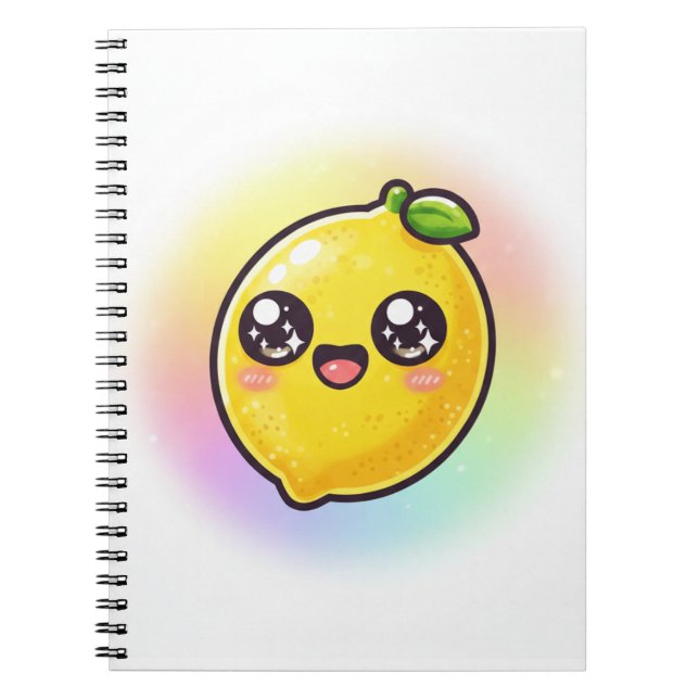 Sunny Lemon Vibes Journal (Devant)