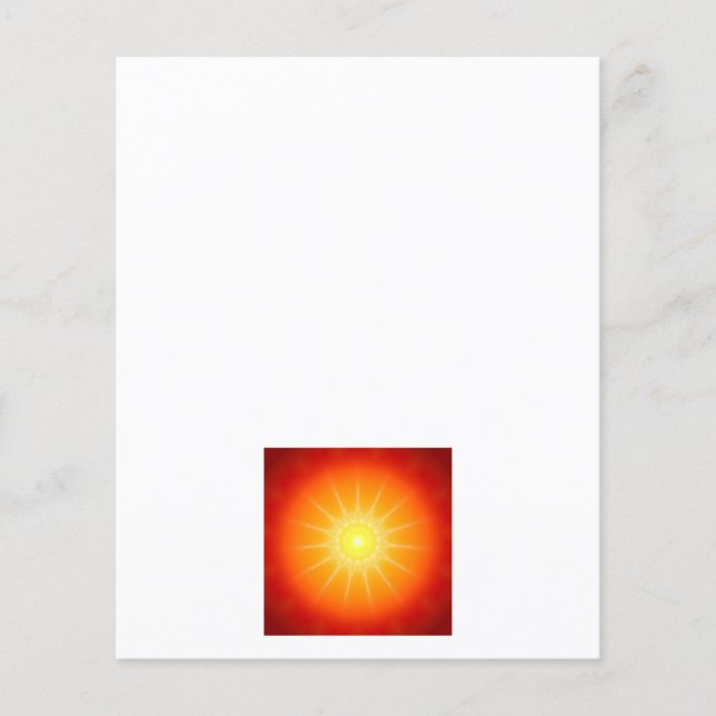 sunny mandala flyer (Vorne)