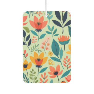 Sunny Meadow Pop Minimalistisch modern und blumenr Autolufterfrischer