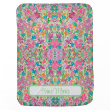 Sunny Pastel Baby Blanket