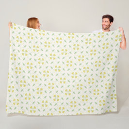 Sunny Pastel Daisy Fleecedecke