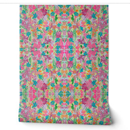 Sunny Pastel Floral Peel & Stick Tapete