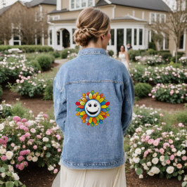 Sunny Ray Flower Jeansjacke