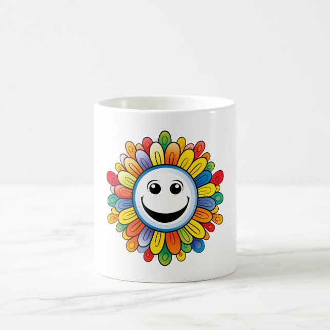 Sunny Ray Flower Kaffeetasse (Mittel)