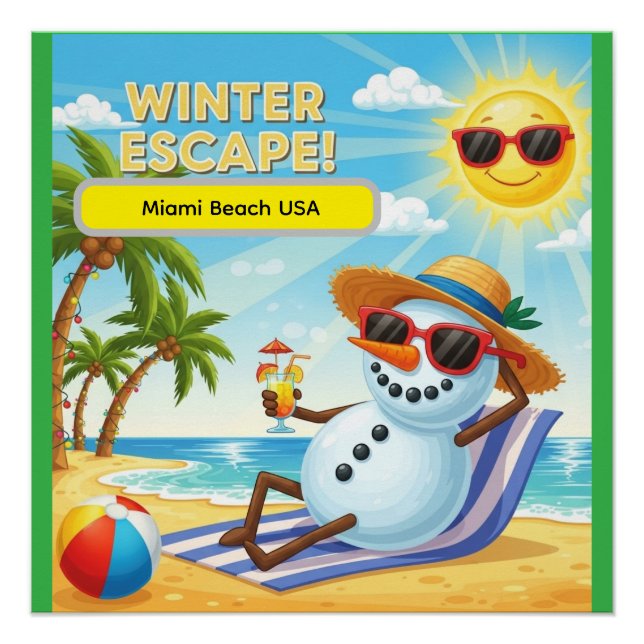 Sunny Sands Resort Poster (Vorderseite)