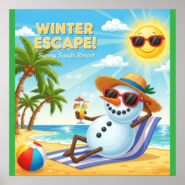 Sunny Sands Resort Poster (Vorne)