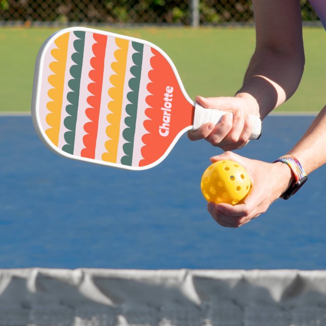 Sunny Scallops Pickleball Schläger (InSitu)