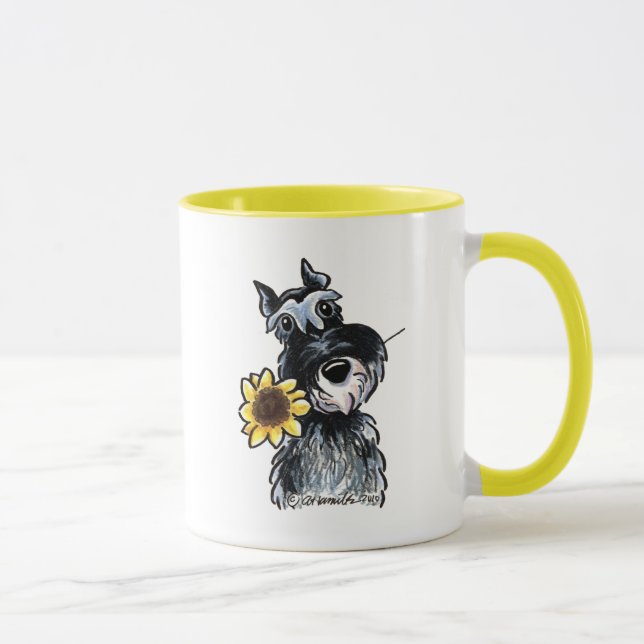 Sunny Schnauzer Classic Tasse (Rechts)
