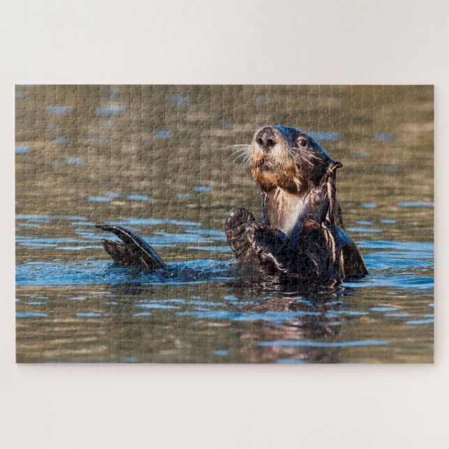 Sunny Sea Otter (Horizontal)