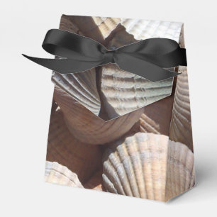 Sunny Seashells Gefälligkeitsbox, Summer Beach Wed Geschenkschachtel